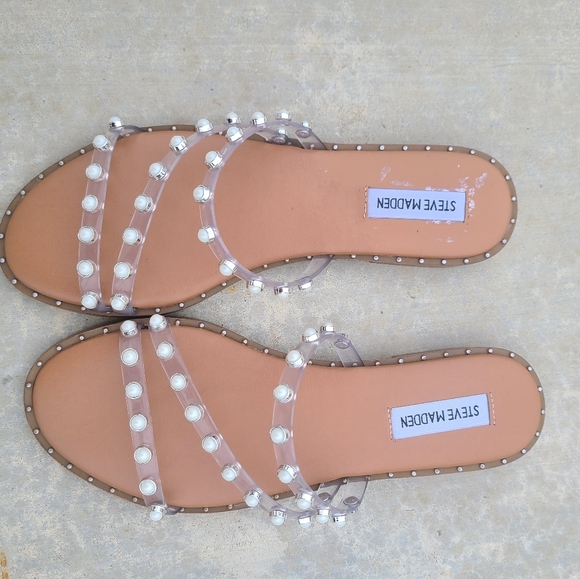 Steve Madden Shoes - Steve Madden - Travel Clear Sandals size 8.5